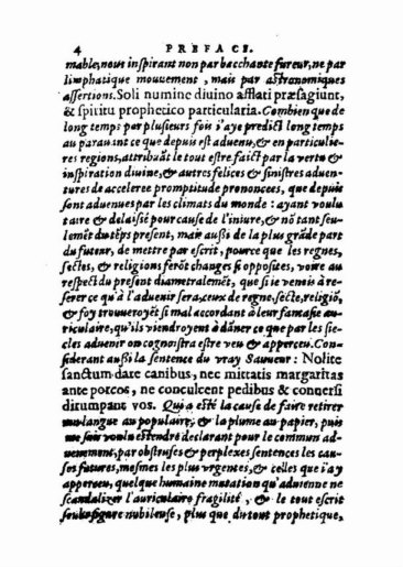 om Nostradamus Profetier