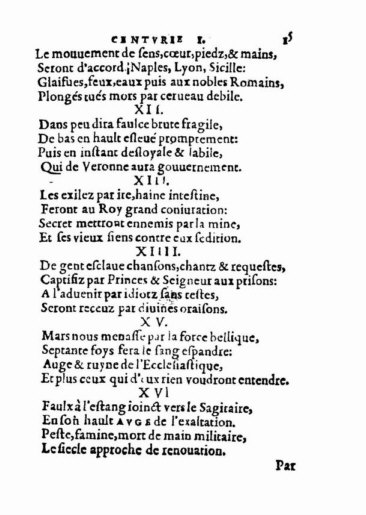 om Nostradamus Profetier