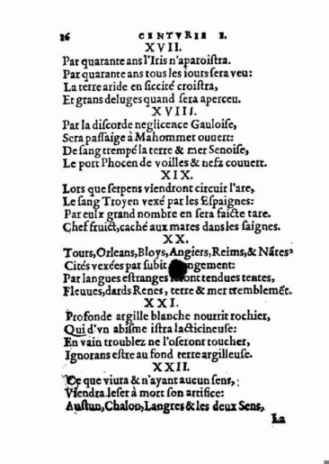 om Nostradamus Profetier