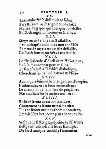 About Nostradamus prophecy