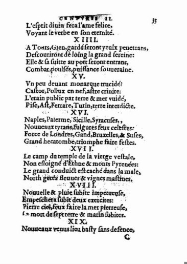 About Nostradamus prophecy