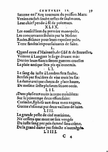 About Nostradamus prophecy