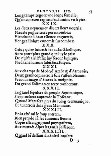 om Nostradamus Profetier