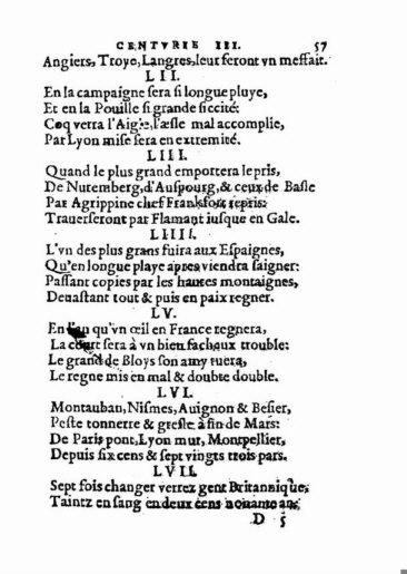 om Nostradamus Profetier