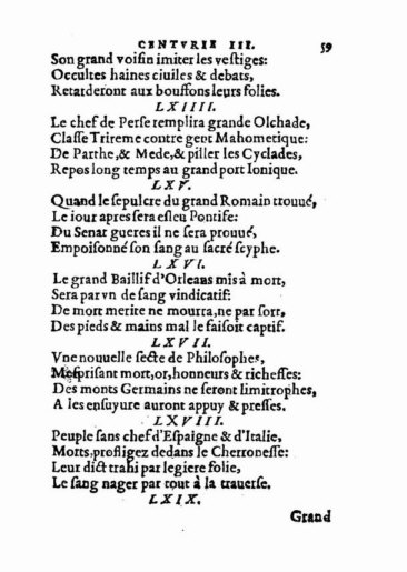 om Nostradamus Profetier