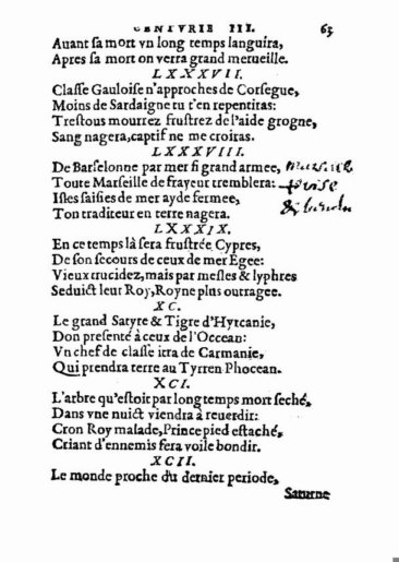 om Nostradamus Profetier