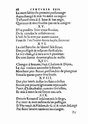 om Nostradamus Profetier