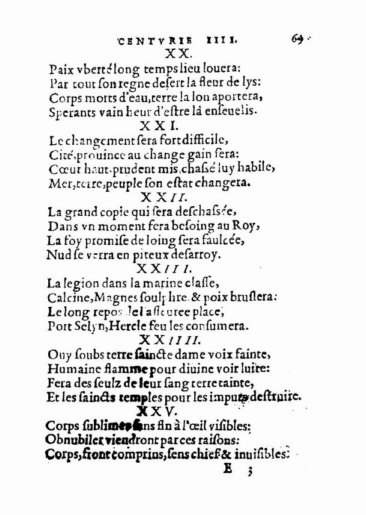 om Nostradamus Profetier