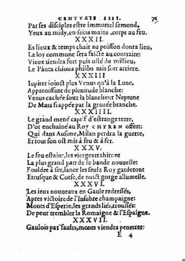 om Nostradamus Profetier