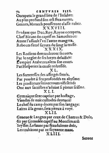 om Nostradamus Profetier