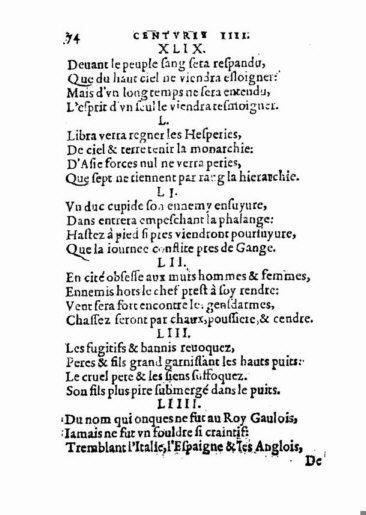 om Nostradamus Profetier