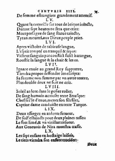 om Nostradamus Profetier