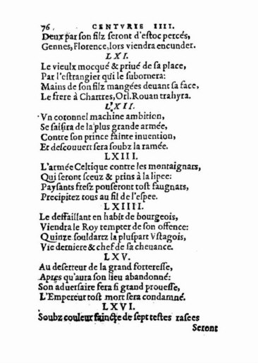 om Nostradamus Profetier