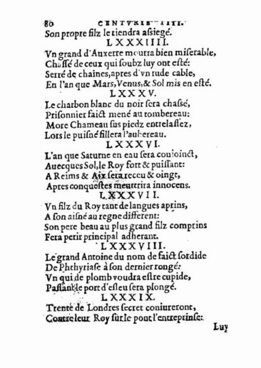 om Nostradamus Profetier