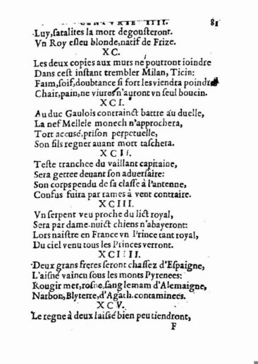 om Nostradamus Profetier