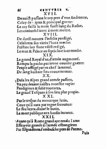 om Nostradamus Profetier