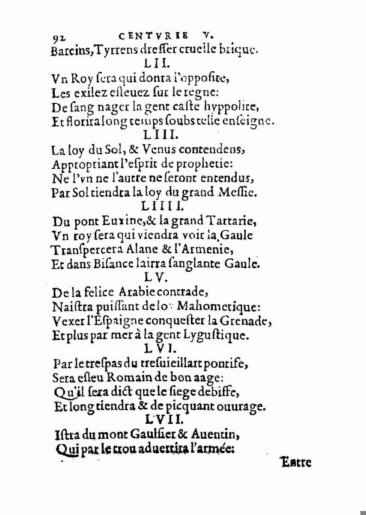 om Nostradamus Profetier