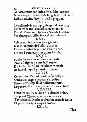 om Nostradamus Profetier