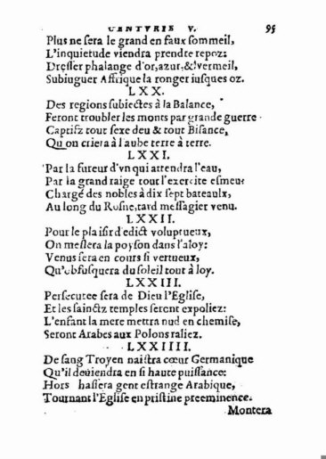 om Nostradamus Profetier