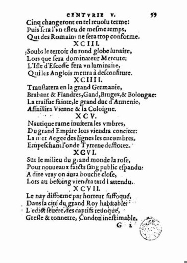 om Nostradamus Profetier