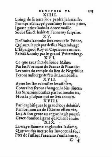 om Nostradamus Profetier