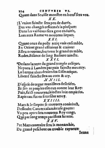 om Nostradamus Profetier