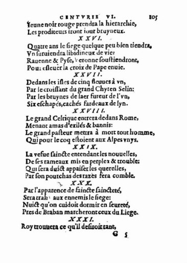 om Nostradamus Profetier