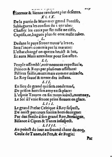 om Nostradamus Profetier