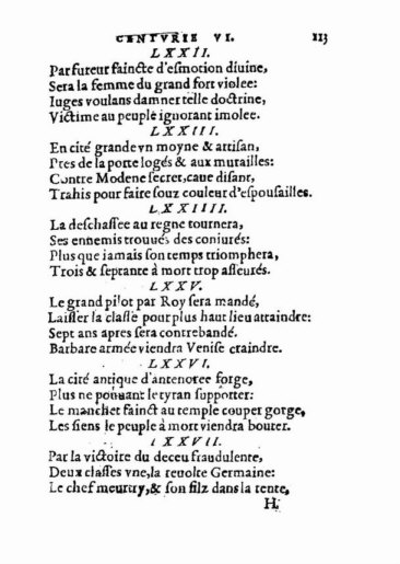 om Nostradamus Profetier