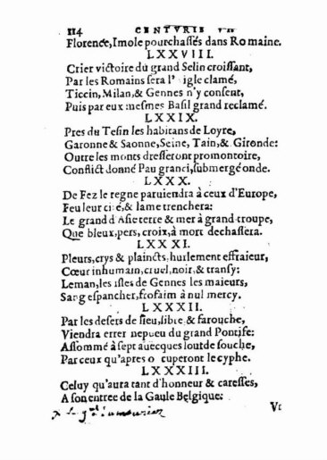 om Nostradamus Profetier