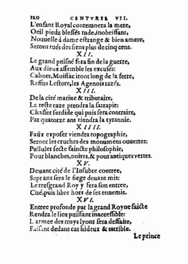 om Nostradamus Profetier