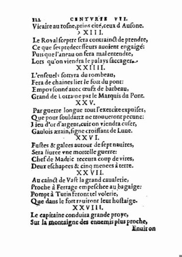 om Nostradamus Profetier