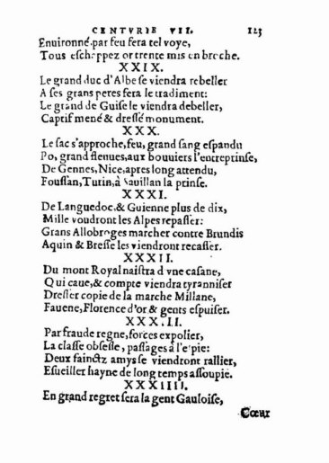 om Nostradamus Profetier