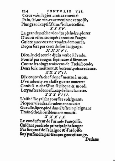 om Nostradamus Profetier