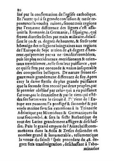 About Nostradamus prophecy