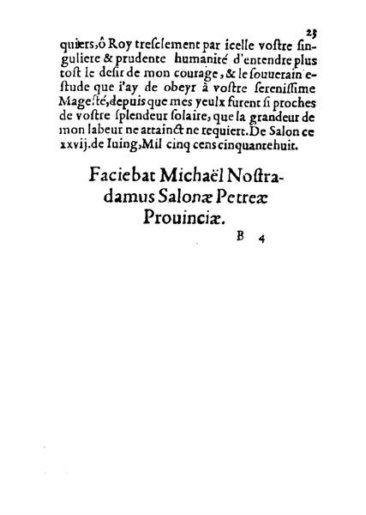 About Nostradamus prophecy