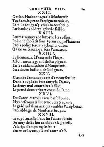 About Nostradamus prophecy