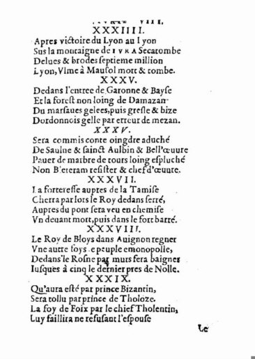 About Nostradamus prophecy