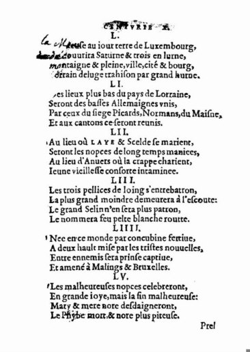 About Nostradamus prophecy