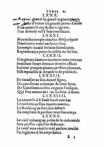 About Nostradamus prophecy