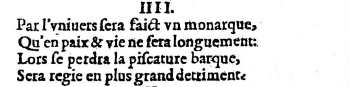 Nostradamus - Benoist Rigaud 1568