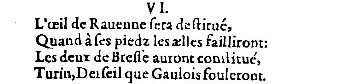 Nostradamus - Benoist Rigaud 1568