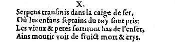 Nostradamus - Benoist Rigaud 1568