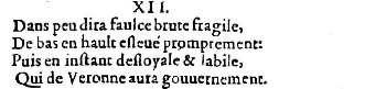 Nostradamus - Benoist Rigaud 1568