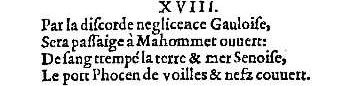 Nostradamus - Benoist Rigaud 1568