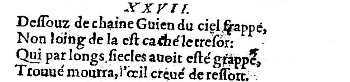 Nostradamus - Benoist Rigaud 1568