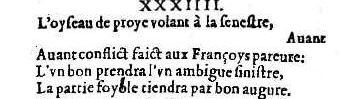 Nostradamus - Benoist Rigaud 1568