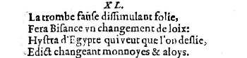 Nostradamus - Benoist Rigaud 1568