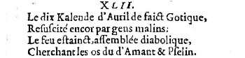 Nostradamus - Benoist Rigaud 1568