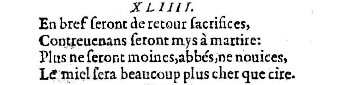 Nostradamus - Benoist Rigaud 1568